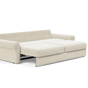 Convertible Vilander sofa bed by Innovation Living in 357 Taura Off White ideal for small spaces and guest rooms