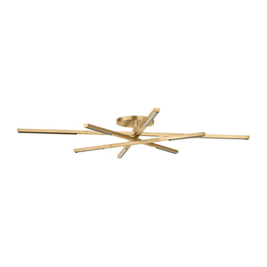 Starburst LED Flush Ceiling Light - 36 Inch Wide Cityscape Visual Comfort