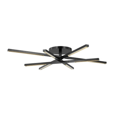 Starburst LED Flush Ceiling Light - 36 Inch Wide Cityscape Visual Comfort