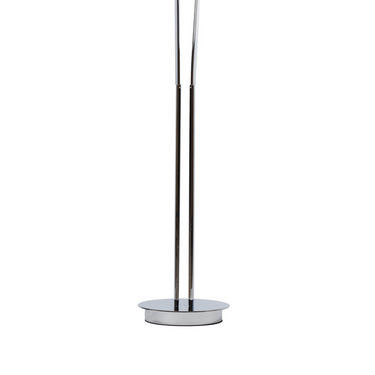 Finesse Decor Munich LED Chrome 63" Floor Lamp Dimmable