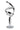 Finesse Decor Munich Chrome Table Lamp - Natural White LED Strip & Touch Dimmer 