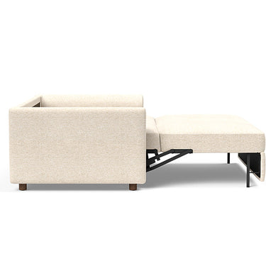 Full size Neah sofa bed by Innovation Living converting from sofa to bed in 365 Halifax Shell fabric