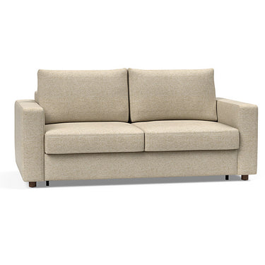 Neah Queen Size Sleeper Sofa with Standard Arms in 366 Halifax Antique by Innovation Living for modern living rooms and guest rooms