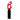 Finesse Decor Fluid Abstract 59" Tall Floor Sculpture - Red with Black Stand 