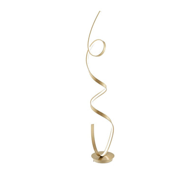 Finesse Decor Amsterdam LED Dimmable 63" Floor Lamp Sandy Gold