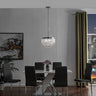 Finesse Decor Cinderella Crystal Round Chandelier Pendant Chrome