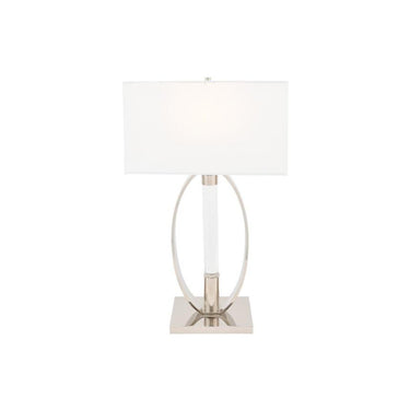 Finesse Decor Sparkling Crystal & Chrome Table Lamp 2 Light