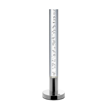 Finesse Decor Acrylic Cylinder with Touch Switch Table Lamp 1 Light