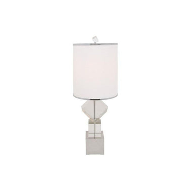 Finesse Decor Crystal Cubes USB Table Lamp 1 Light