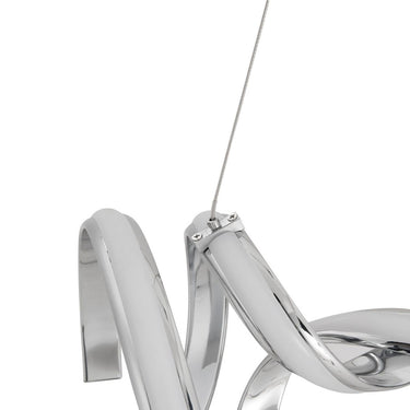 Finesse Decor Munich LED Horizontal Chandelier Chrome