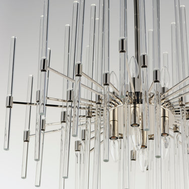 Maxim Lighting Divine 29" Chandelier Polished Nickel