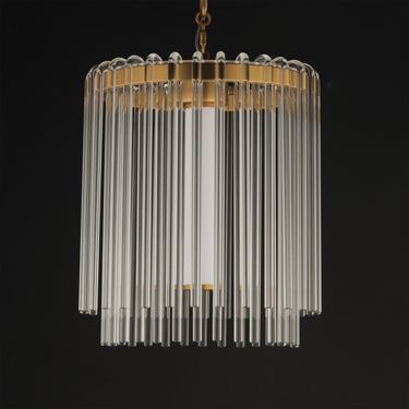 Maxim Lighting Jolie 11" LED Pendant Natural Aged Brass