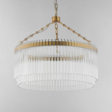 Maxim Lighting Jolie 24" LED Pendant Natural Aged Brass