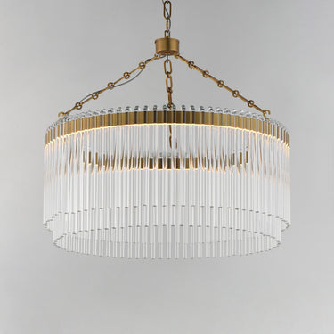 Maxim Lighting Jolie 24" LED Pendant Natural Aged Brass
