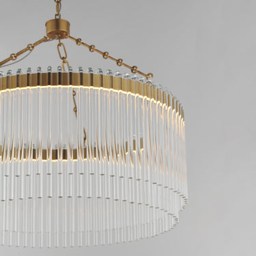 Maxim Lighting Jolie 24" LED Pendant Natural Aged Brass