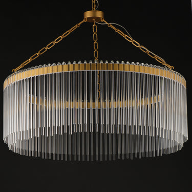 Maxim Lighting Jolie 34" LED Pendant Natural Aged Brass