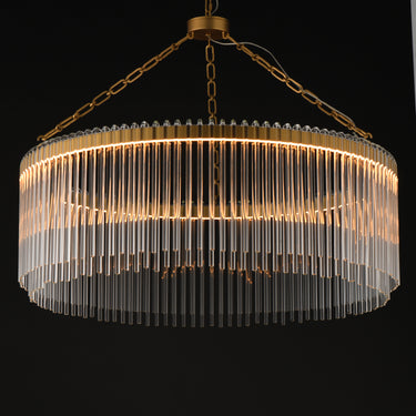 Maxim Lighting Jolie 34" LED Pendant Natural Aged Brass