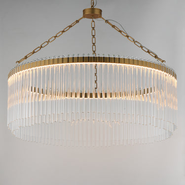 Maxim Lighting Jolie 34" LED Pendant Natural Aged Brass