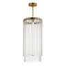Maxim Lighting Jolie Foyer Pendant Natural Aged Brass