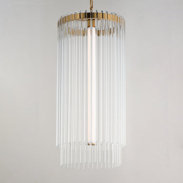 Maxim Lighting Jolie Foyer Pendant Natural Aged Brass