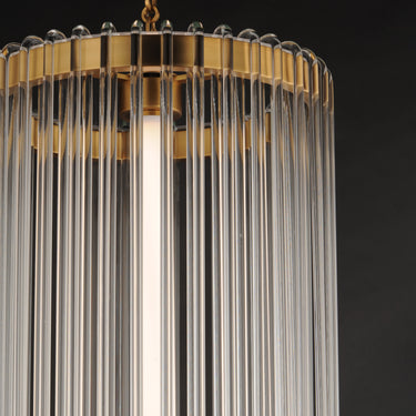 Maxim Lighting Jolie Foyer Pendant Natural Aged Brass
