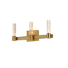 Maxim Lighting Duchess 3-Light Wall Sconce Natural Aged Brass