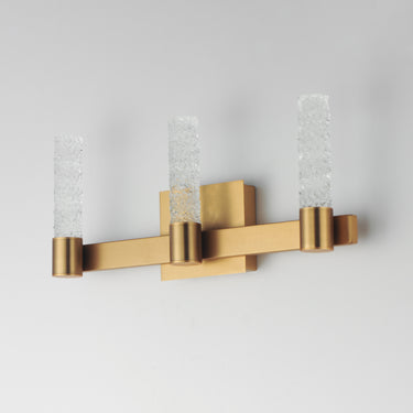 Maxim Lighting Duchess 3-Light Wall Sconce Natural Aged Brass