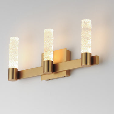 Maxim Lighting Duchess 3-Light Wall Sconce Natural Aged Brass