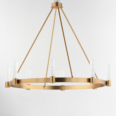 Maxim Lighting Duchess 8-Light Chandelier Natural Aged Brass