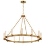 Maxim Lighting Duchess 12-Light Chandelier Natural Aged Brass