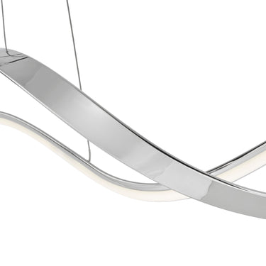 Finesse Decor Xiamen LED Adjustable Chandelier Chrome