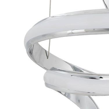 Finesse Decor Hamburg LED Chandelier Chrome