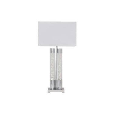Finesse Decor Acrylic Table Lamp Chrome