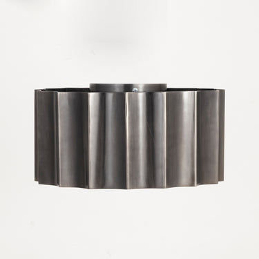 Maxim Lighting Allegra Flush Mount Gunmetal/Gold