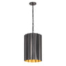 Maxim Lighting Allegra Small Pendant Gunmetal/Gold