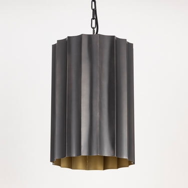 Maxim Lighting Allegra Small Pendant Gunmetal/Gold