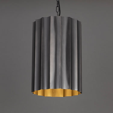 Maxim Lighting Allegra Small Pendant Gunmetal/Gold