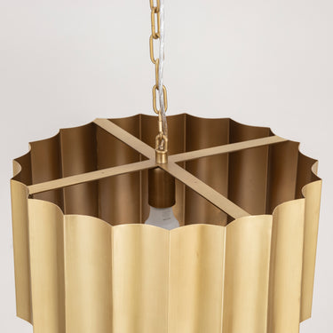 Maxim Lighting Allegra Large Pendant Weathered Brass