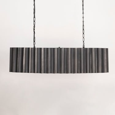 Maxim Lighting Allegra 5-Light Linear Pendant Gunmetal/Gold