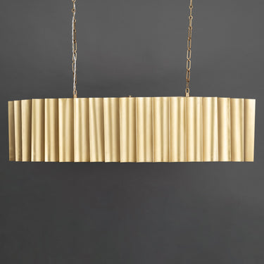 Maxim Lighting Allegra 5-Light Linear Pendant Weathered Brass