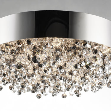 Maxim Lighting Mystic 11-Light LED Flush Mount Polished Chrome