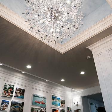 Maxim Lighting Starfire 40-Light Chandelier Polished Chrome
