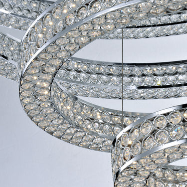 Maxim Lighting Eternity 4 Tier 40" LED Chandelier Polished Chrome