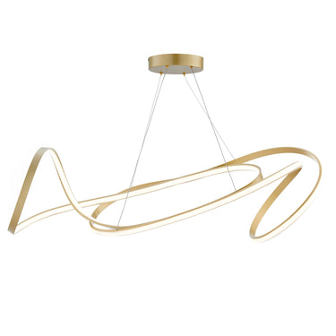 Finesse Decor Moscow LED Chandelier Gold