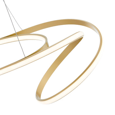 Finesse Decor Moscow LED Chandelier Gold