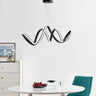 Finesse Decor Seville LED Chandelier Black