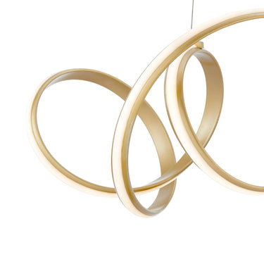 Finesse Decor Seville LED Chandelier Gold