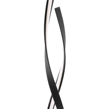 Finesse Decor Vienna LED 55" Tall Floor Lamp Matte Black