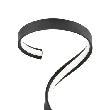 Finesse Decor Hamburg Black Table Lamp LED Strip & Dimmable Switch