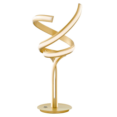 Finesse Decor Munich Gold Table Lamp Natural White LED Strip & Touch Dimmer